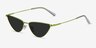 Pixie Green MetalSunglass Frames from EyeBuyDirect, Angle View