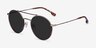 Bebop Gold MetalSunglass Frames from EyeBuyDirect, Angle View