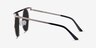Lineal Silver MetalSunglass Frames from EyeBuyDirect, Side View