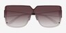 Machina Brown MetalSunglass Frames from EyeBuyDirect, Closed View
