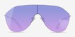 Infinite Matte Silver MetalSunglass Frames from EyeBuyDirect, Front View