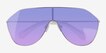 Infinite Matte Silver MetalSunglass Frames from EyeBuyDirect, Closed View