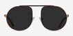 Calculate Bronze MetalSunglass Frames from EyeBuyDirect, Front View