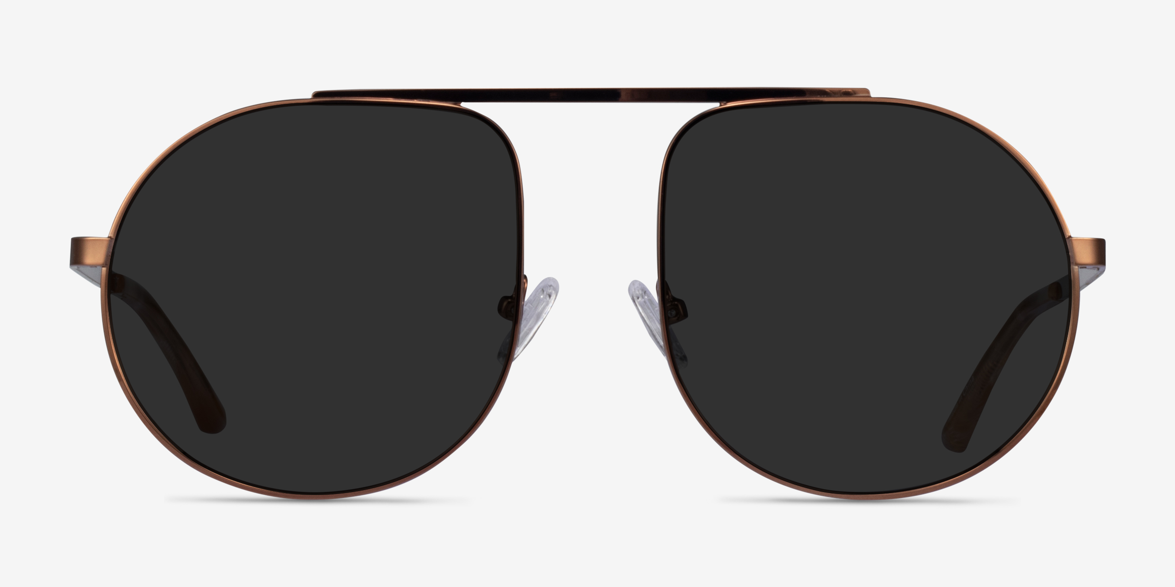 Calculate Aviator Bronze Frame Sunglasses For Men Eyebuydirect Canada