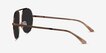 Calculate Bronze MetalSunglass Frames from EyeBuyDirect, Side View