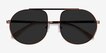 Calculate Bronze MetalSunglass Frames from EyeBuyDirect, Closed View