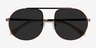 Calculate Bronze MetalSunglass Frames from EyeBuyDirect, Closed View