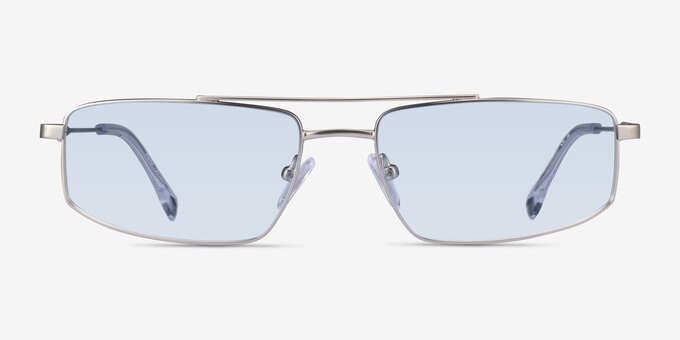 Alto Matt Silver Metal Sunglass Frames
