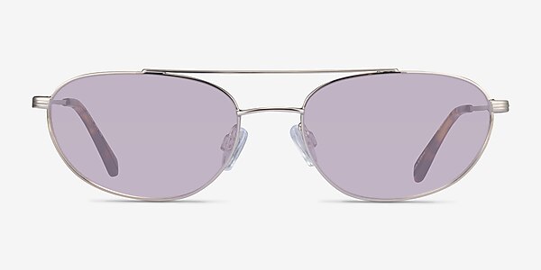 Range Shiny Silver Metal Sunglass Frames