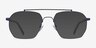 Golf Matt Blue Tortoise MetalSunglass Frames from EyeBuyDirect, Front View