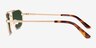 Viper Red Tortoise MetalSunglass Frames from EyeBuyDirect, Side View