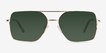 Gilmore Shiny Gold Tortoise MetalSunglass Frames from EyeBuyDirect, Front View