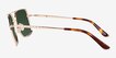 Gilmore Shiny Gold Tortoise MetalSunglass Frames from EyeBuyDirect, Side View