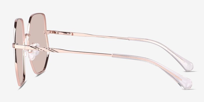 Hustle Rose Gold Metal Sunglass Frames from EyeBuyDirect