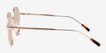 Olin Shiny Gold Tortoise MetalSunglass Frames from EyeBuyDirect, Side View