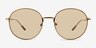 Olin Bronze MetalSunglass Frames from EyeBuyDirect, Front View