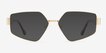 Klay Gold MetalSunglass Frames from EyeBuyDirect, Front View