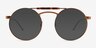 Neve Tortoise Brown MetalSunglass Frames from EyeBuyDirect, Front View