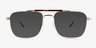 Dean Tortoise Gold MetalSunglass Frames from EyeBuyDirect, Front View
