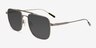 Dean Green Brown MetalSunglass Frames from EyeBuyDirect, Angle View