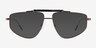 Rilee Blue Tortoise Gunmetal MetalSunglass Frames from EyeBuyDirect, Front View