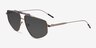 Rilee Blue Tortoise Gunmetal MetalSunglass Frames from EyeBuyDirect, Angle View