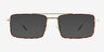 Dylan Tortoise Gold MetalSunglass Frames from EyeBuyDirect, Front View