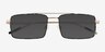 Dylan Green Tortoise MetalSunglass Frames from EyeBuyDirect, Closed View
