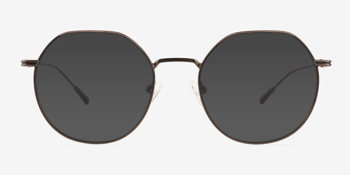 Steve Matte Gunmetal Métal Soleil de Lunette de vue d'EyeBuyDirect
