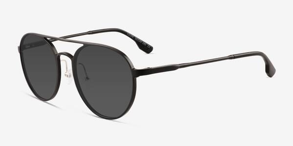 Matte Black Coupe -  Aluminium-alloy Sunglasses