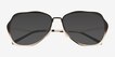Teo Matte Black Brown MetalSunglass Frames from EyeBuyDirect, Closed View