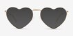 Wonderful Gold MetalSunglass Frames from EyeBuyDirect, Front View