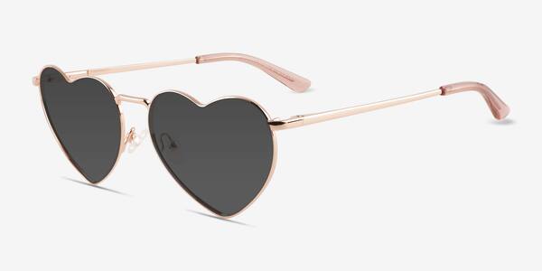 Rose Gold Wonderful -  Metal Sunglasses