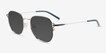 Dorian Gradient Blue Silver MetalSunglass Frames from EyeBuyDirect, Angle View