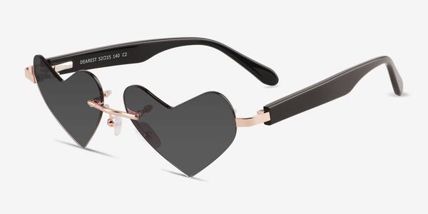 Rose Gold Dearest -  Metal Sunglasses
