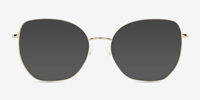 Gerry Gold Eco-friendlySunglass Frames from EyeBuyDirect, Front View