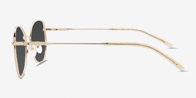 Gerry Gold Eco-friendlySunglass Frames from EyeBuyDirect, Side View
