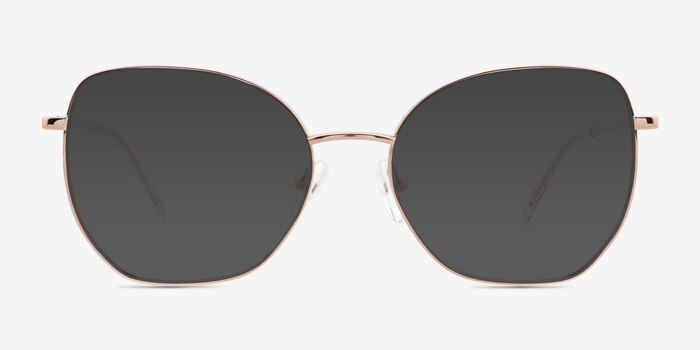 Gerry Or rose Éco-responsable Soleil de Lunette de vue d'EyeBuyDirect