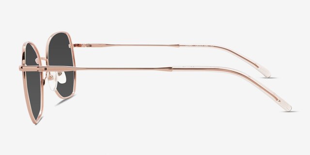 Gerry Rose Gold Eco-friendlySunglass Frames from EyeBuyDirect, Side View