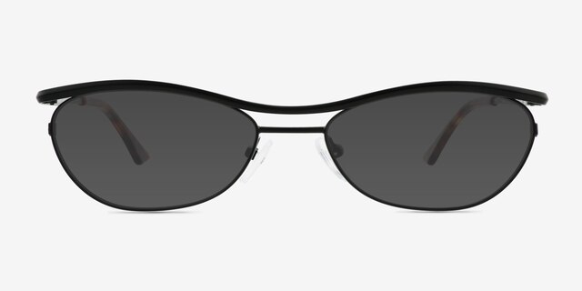 Barry Black MetalSunglass Frames from EyeBuyDirect, Front View