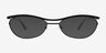 Barry Black MetalSunglass Frames from EyeBuyDirect, Front View