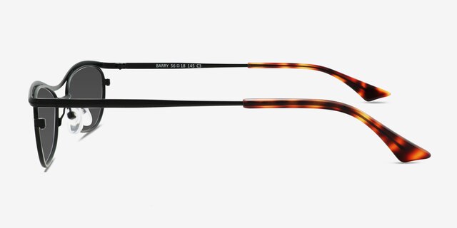 Barry Black MetalSunglass Frames from EyeBuyDirect, Side View
