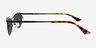 Barry Black MetalSunglass Frames from EyeBuyDirect, Side View