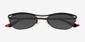 Barry Black MetalSunglass Frames from EyeBuyDirect, Closed View