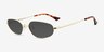 Alves Gold MetalSunglass Frames from EyeBuyDirect, Angle View