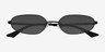 Alves Black MetalSunglass Frames from EyeBuyDirect, Closed View