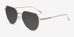 Riva Gold MetalSunglass Frames from EyeBuyDirect, Angle View