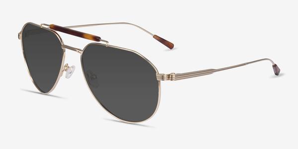 Gold Tortoise Burch -  Métal Lunettes de soleil