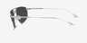 Beamon Argenté MétalSoleil de Lunette de vue d'EyeBuyDirect, Vue de Côté