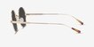 Davies Gold MetalSunglass Frames from EyeBuyDirect, Side View